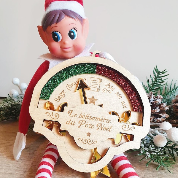 De gelede Santa Claus-blistermeter