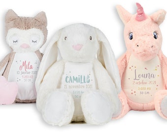 Peluche doudou personnalisée imprimée