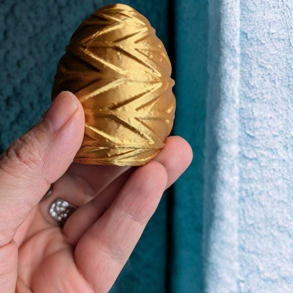 Puzzle Labyrinthe Œuf 3D Imprimé – Boîte à Casse-Tête Mystère Unique Avec Compartiment Secret, Idée Cadeau Originale Pour Adultes Et Enfants