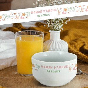 Personalized bowl Mom of love