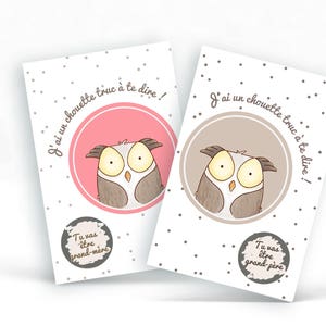 Carte à gratter "Tu vas être grand père!"|"Tu vas être grand-mère!"|Annonce grossesse originale|Carte à gratter|Annonce grossesse à gratter