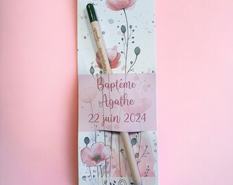 Personalisierte Blumenpflanzstifte - Taufe, Hochzeit, Geburtstagsgastgeschenke...