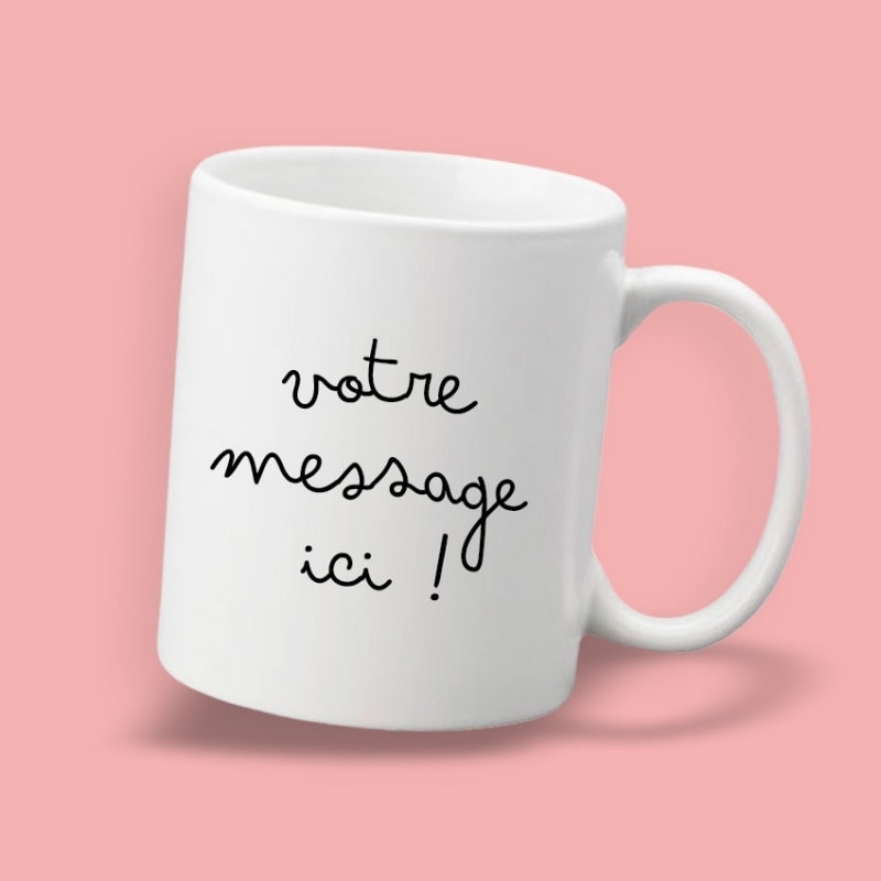 Mug Personnalisable avec Votre Texte