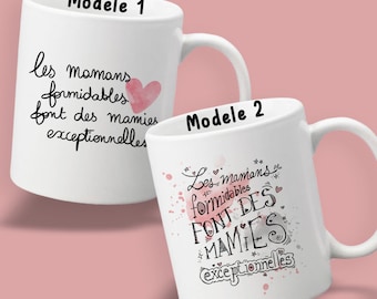 Mug Great moms make exceptional grandmas|Original gift|Mother's Day gift idea|Granny's Day||Mom mug