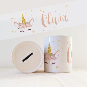 Cajón personalizado con nombre modelo Unicorn