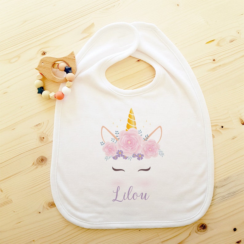 Personalised Bib Crown Bib ** plus de couleurs ** Bébé Cadeau Personnalisé Bébé Cadeau