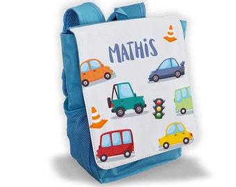 Personalised child nursery/kindergarten car backpack