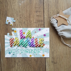 Puzzle La famille va s'agrandir !  annonce surprise originale