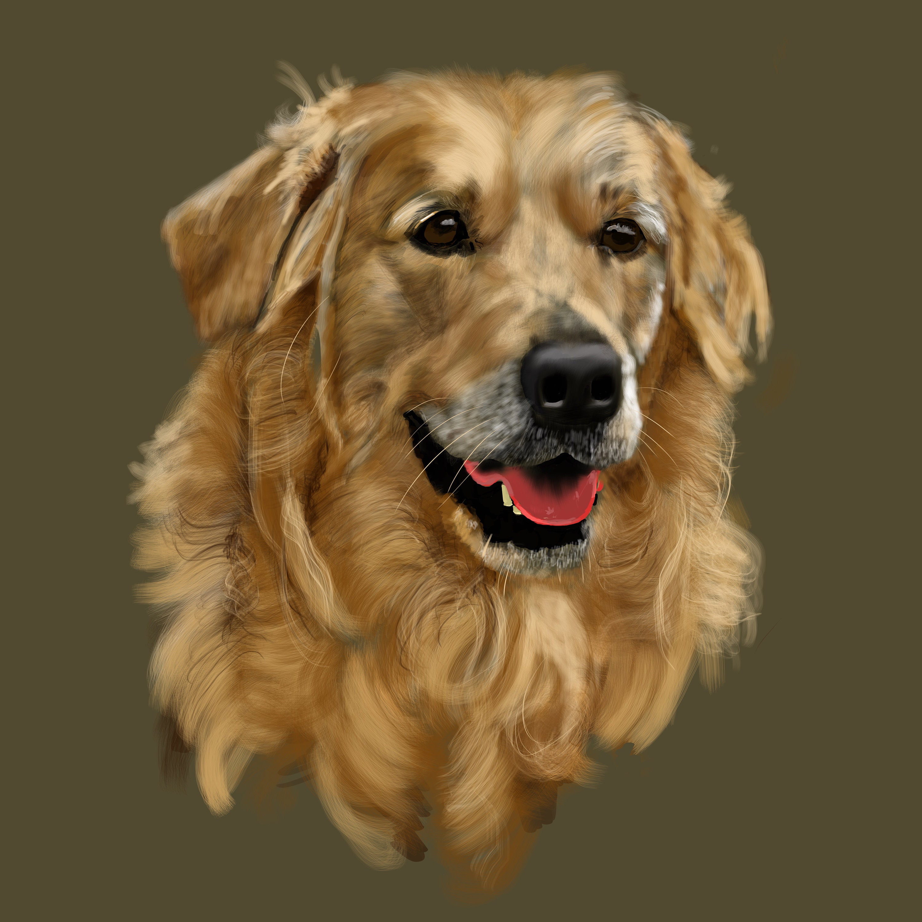 Golden Retriever Etsy