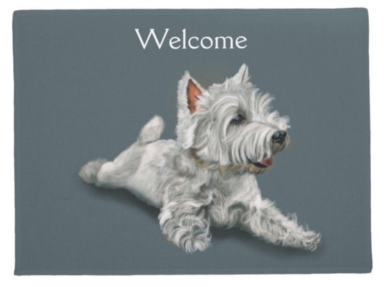 westie doormat