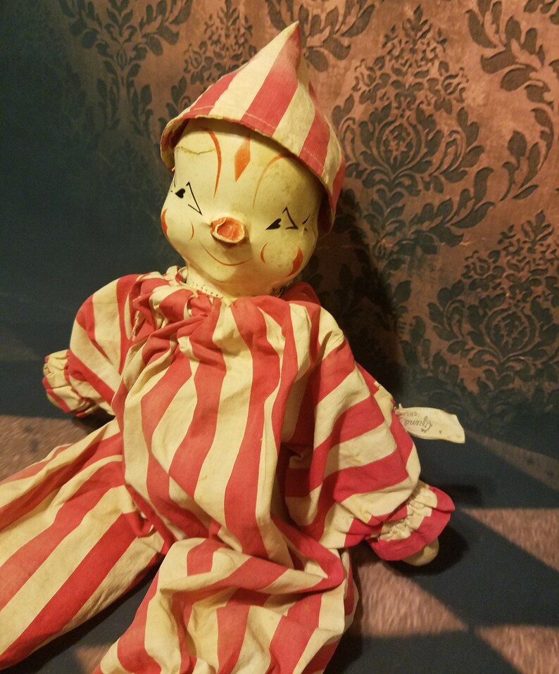 haunted clown doll