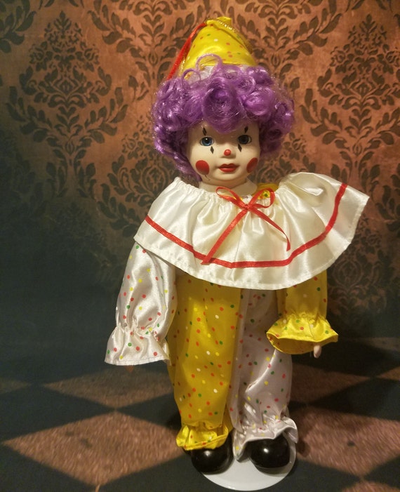 haunted clown doll