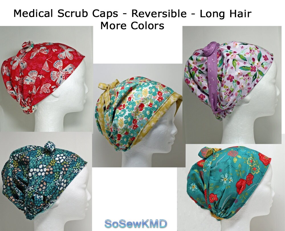 Stylish Surgical Scrub Caps for Women 