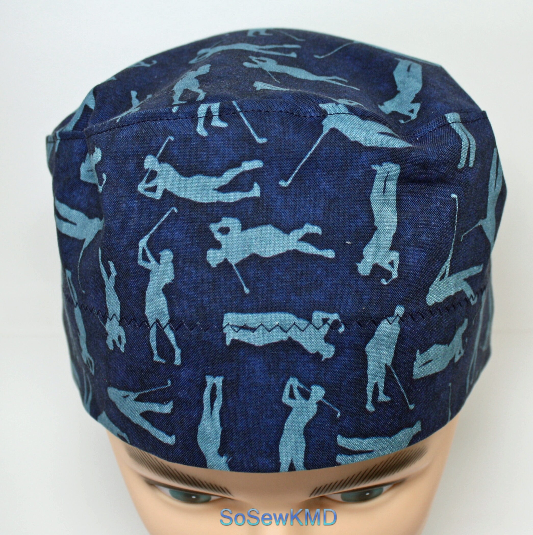Surgical Scrub Cap for Men, Men's Scrub Cap With Tie Back, Unisex Scrub Cap, Doctor/nurse Head