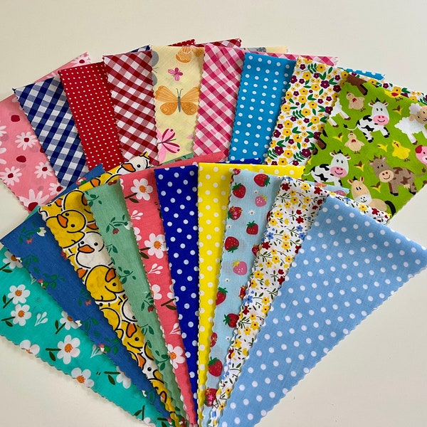 100 Country Picnic Dog Groomers Grooming Necktie Bandanas Mixed sizes - Polycotton S, M, L, XL