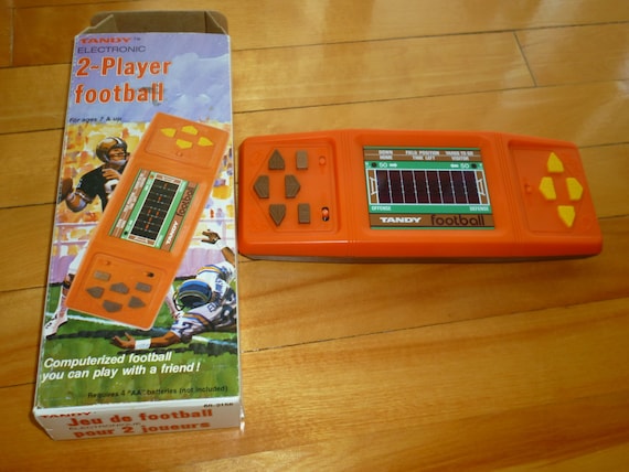 tandy football handheld
