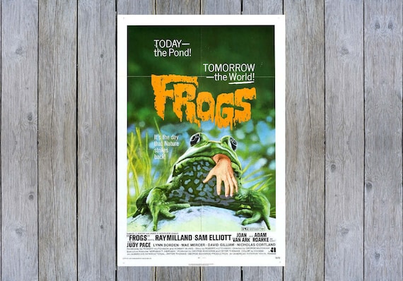 1972 Frogs Vintage Movie Poster Print - Etsy