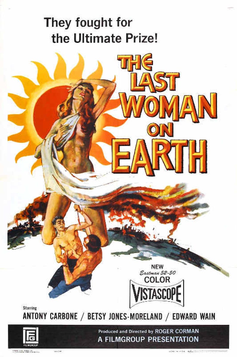 1960 BEYOND THE TIME BARRIER VINTAGE SCI FI MOVIE POSTER PRINT STYLE B 24x16