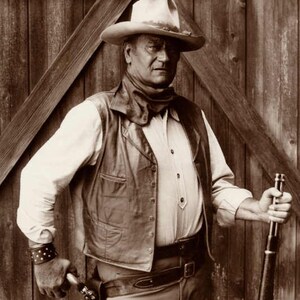 John Wayne in the Cowboys Movie Vintage Poster Print - Etsy