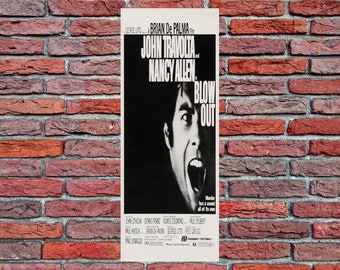 1981 Blow Out Insert vintage movie poster print