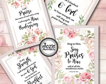 Printable Bookmarks Bible Verse Tags Scripture Art Digital - Etsy