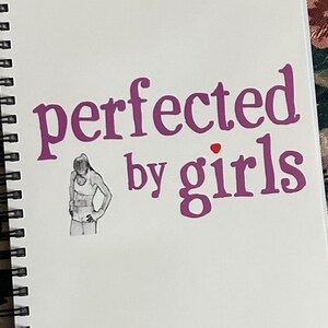 Perfected By Girls Journal (Blank) - New - Free Shipping