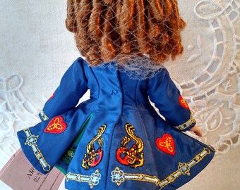 Little Irish Dancer アレクサンダー・ドール ネイビーブルー Little Irish Dancer, Articulated, Madame Alexander, 8