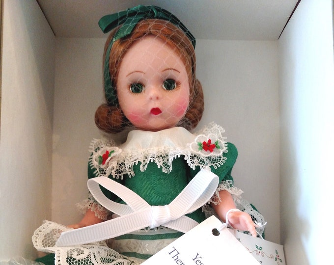 Yes Virginia, There is a Santa Clause, HTF, Madame Alexander, 8 Doll, Victorian, Accessories