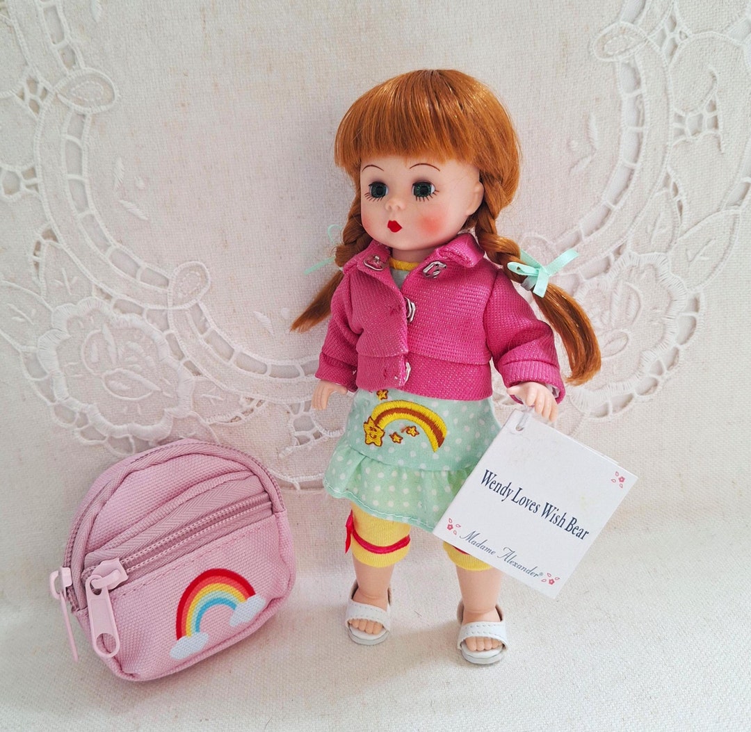 Wendy Loves Wish Bear, HTF, Care Bears, Madame Alexander, 8
