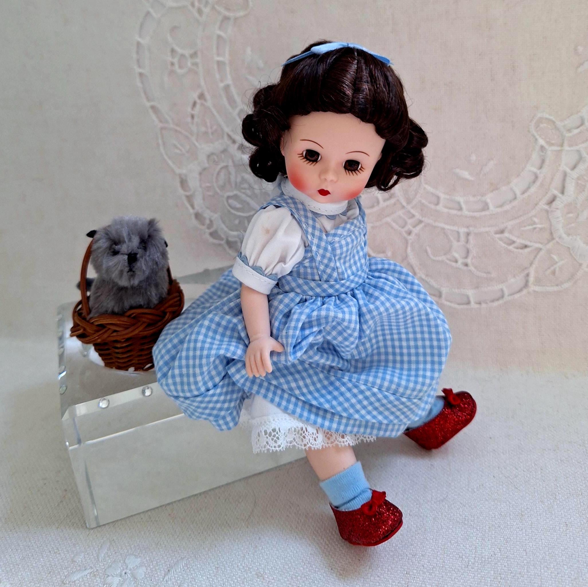 ヴィンテージ1978・陶器“Sally”チャイナドールキット・オリジナルボックス Dorothy With Toto, 70th Anniversary, HTF, Madame Alexander, 8