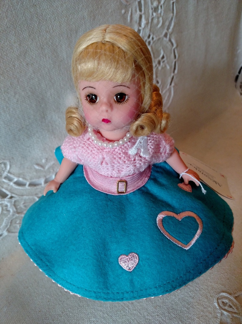 Pink Pearl Stretchy Necklace for 8-10/'/' Madame Alexander Dolls