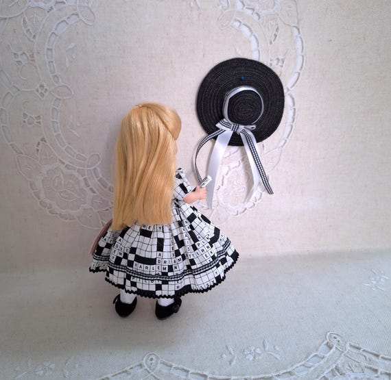 Doll With Crossword Puzzle