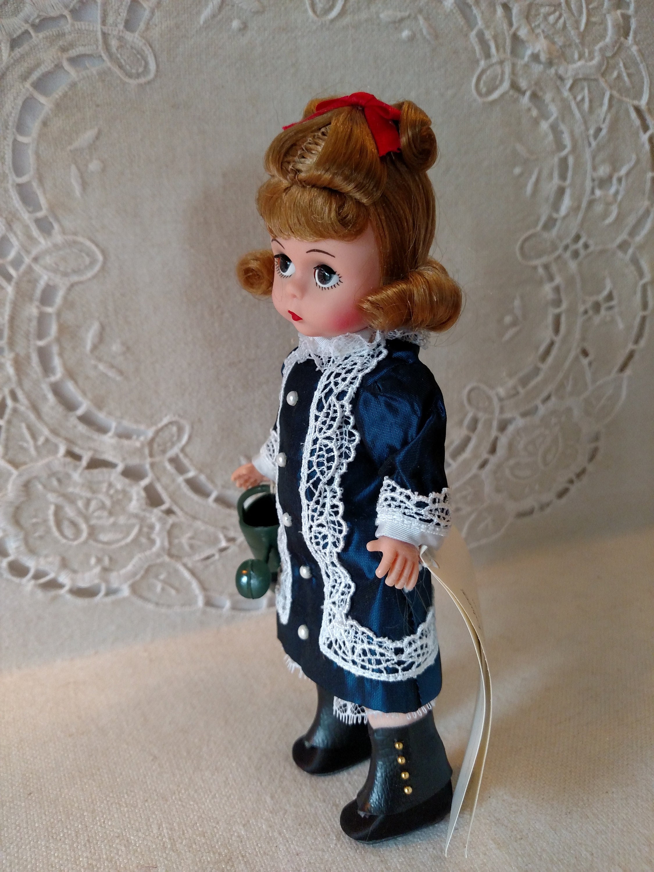 Madame Alexander 8" Renoire Girl with a watering can Doll