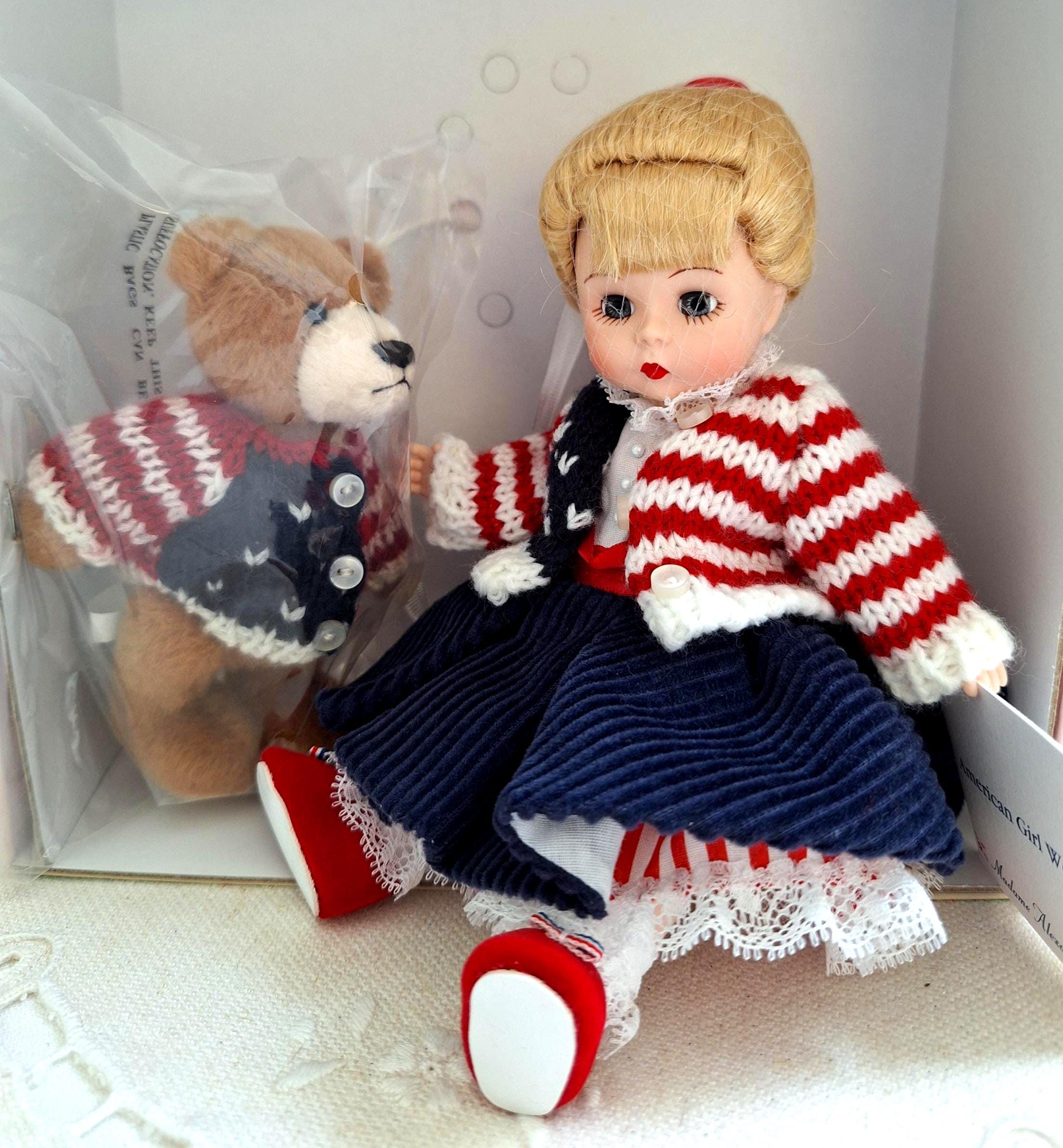 人形 Madame Alexander WENDY with Toy Bear American Girl Wendy, Madame Alexander, 8