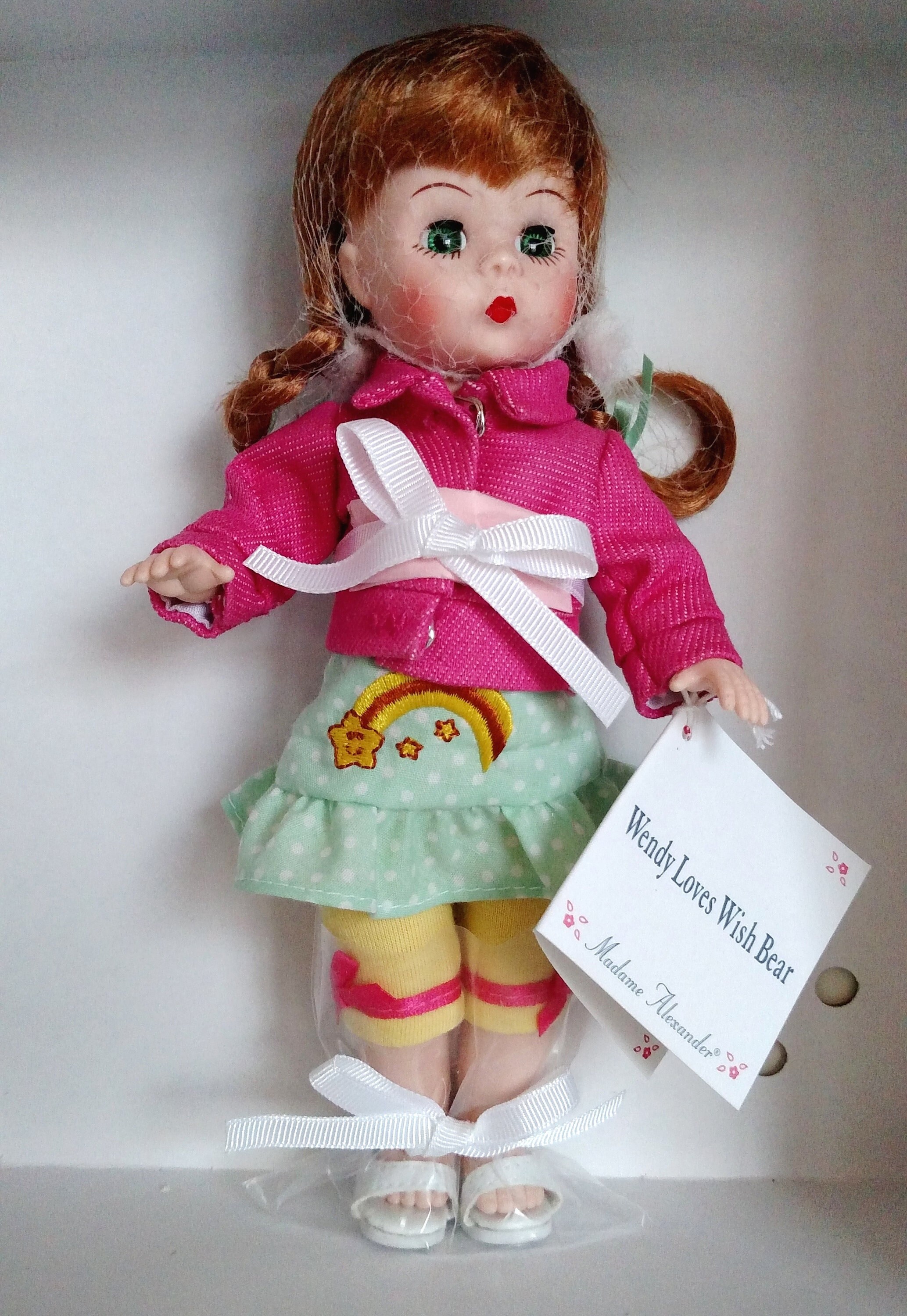Wendy Loves Wish Bear, HTF, Care Bears, Madame Alexander, 8 Wendy Loves Wish Bear, HTF, Care Bears, Madame Alexander, 8