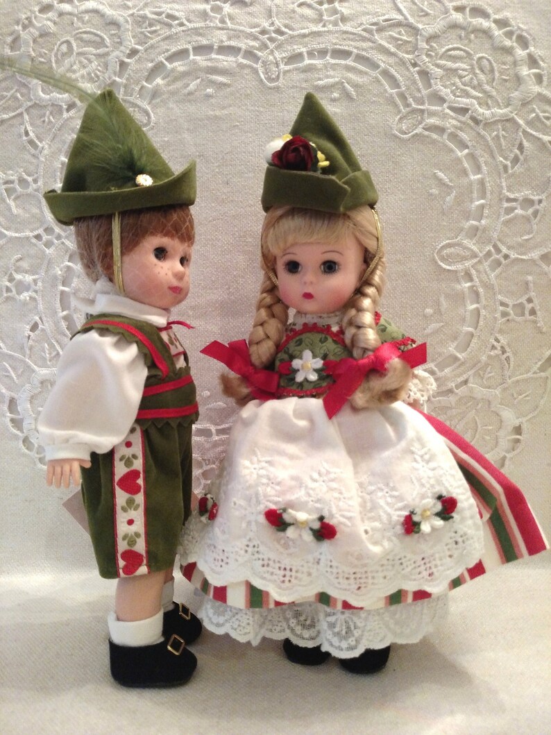 var PINK millinery Vintage style 6 silk ROSE flower cloth pick ALEXANDER dolls