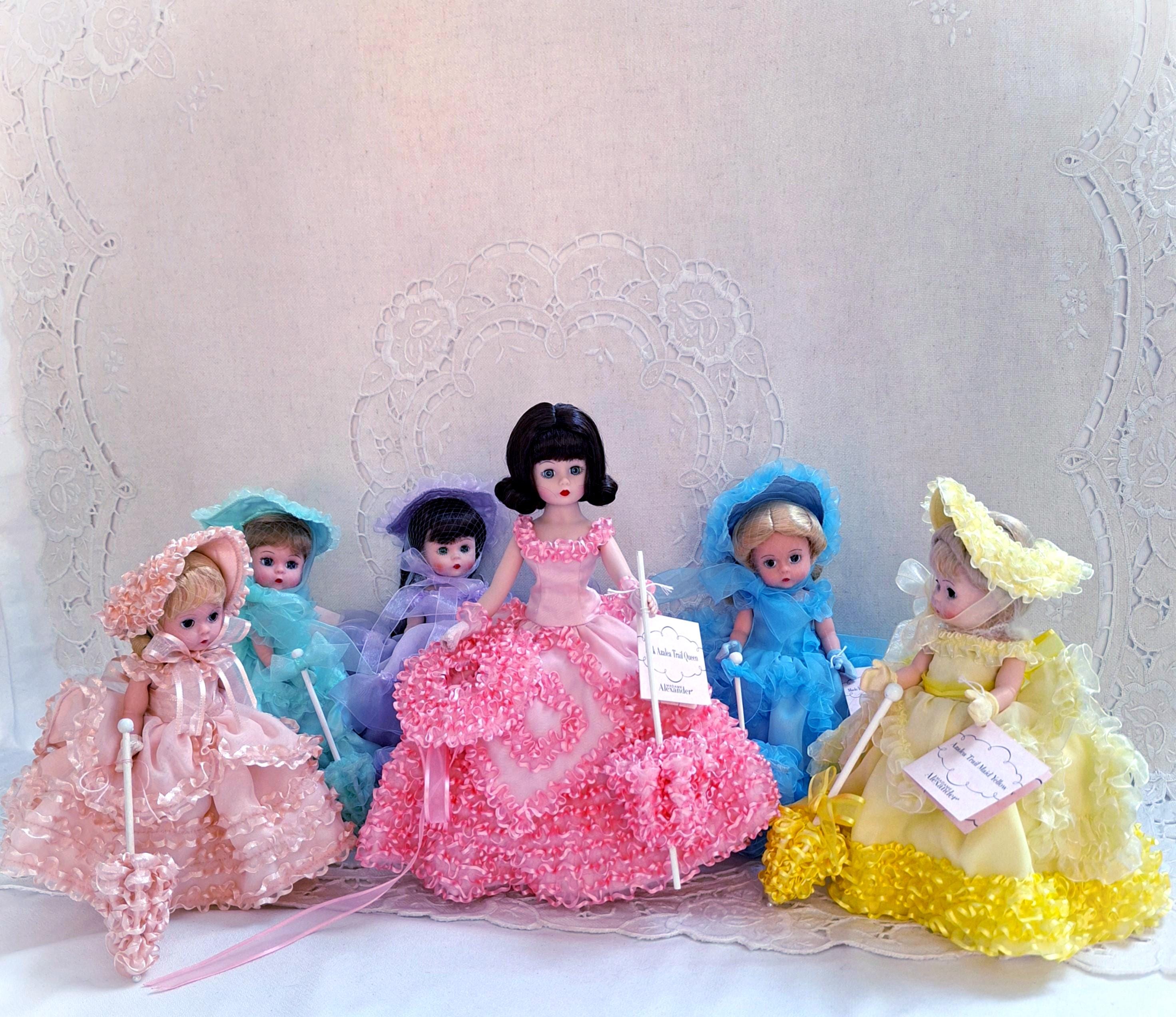 Azalea Trail Maids (5) & (pink) Trail Queen, Limited Edition
