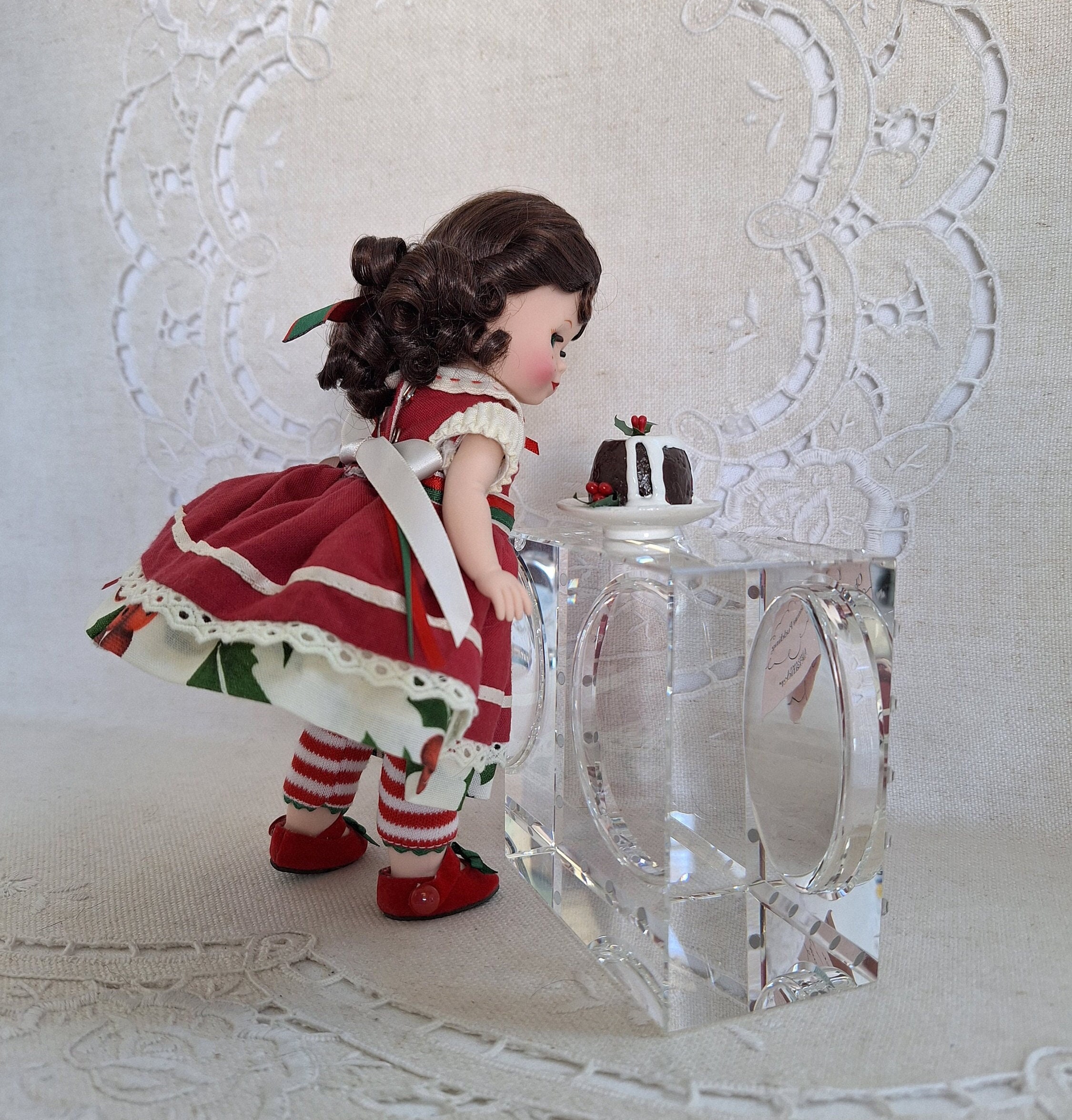 Christmas Pudding, NRFB, Madame Alexander, Maggie Face, 8