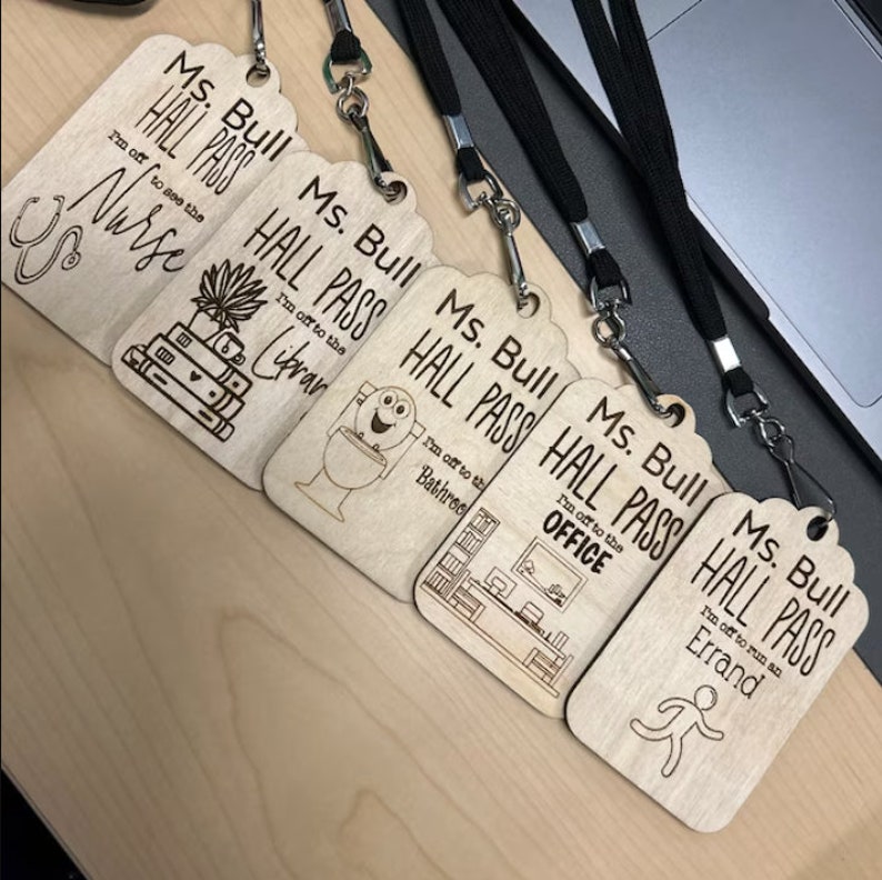 Classroom Lanyard Pass Collection