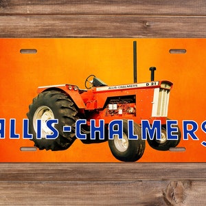Allis-Chalmers D-21 Tractor License Plate