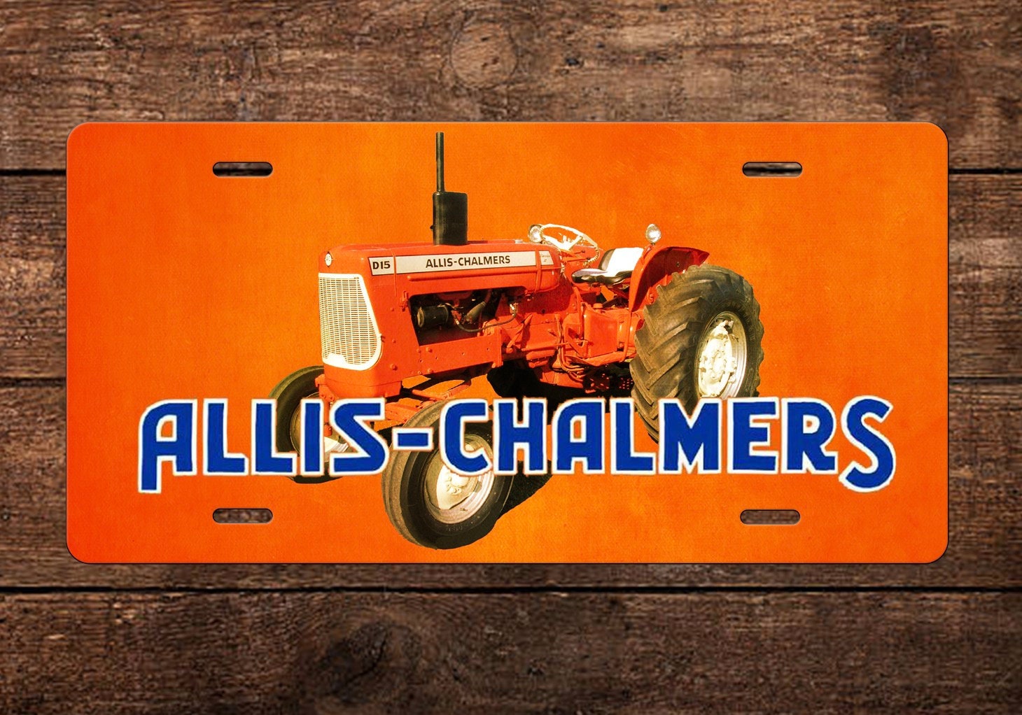 Allischalmers D15 Tractor License Plate Etsy
