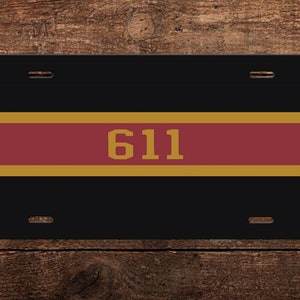 N&W Class J 611 (Norfolk and Western) License Plate
