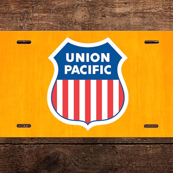 Union Pacific Plate Etsy