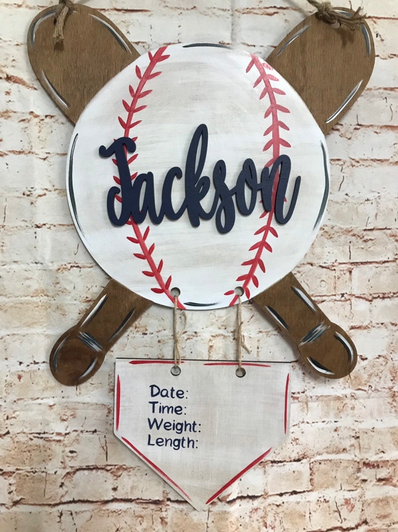Baseball Home Decor Wreaths Door Hangers Jesuskidsng Org