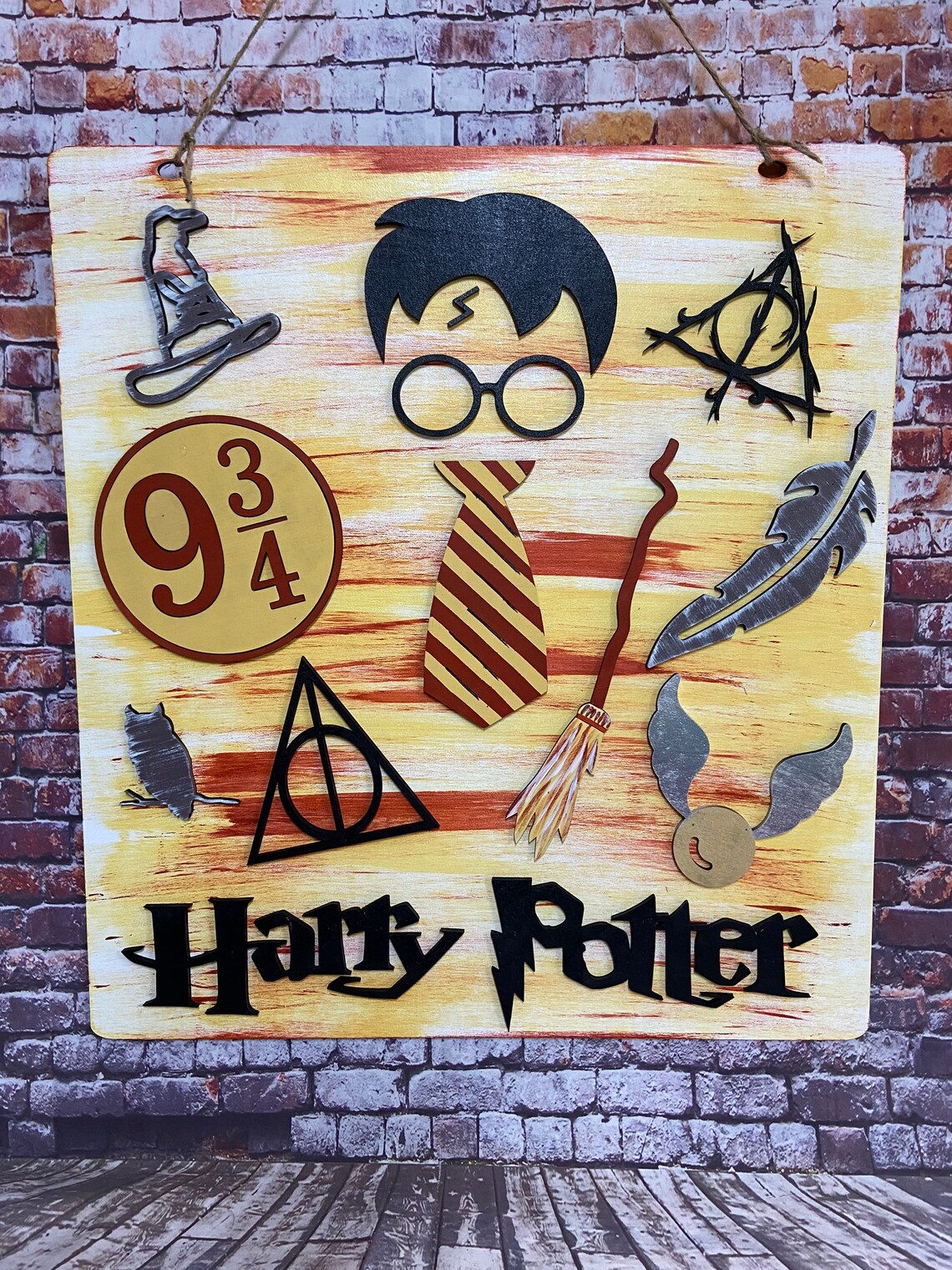 Harry Potter door hanger | Etsy