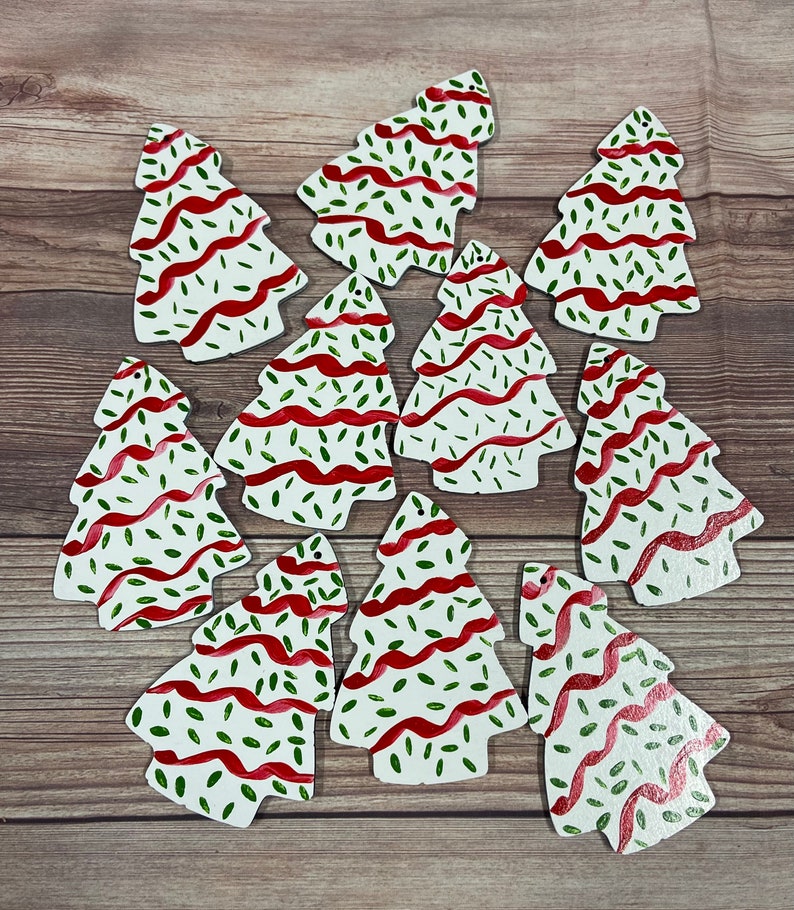 Little Debbie Christmas Tree Cakes Ornaments Etsy