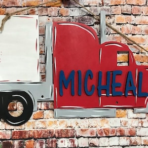 Semi truck hospital baby door hanger