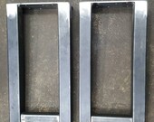 Metal Industrial table or bench legs. 36 quot tall x 16 quot wide legs. Set of 2. Free Shipping Lower 48states USA. We do custom orders.