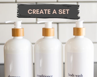 Custom White Set (2, 3, or 4 bottles)