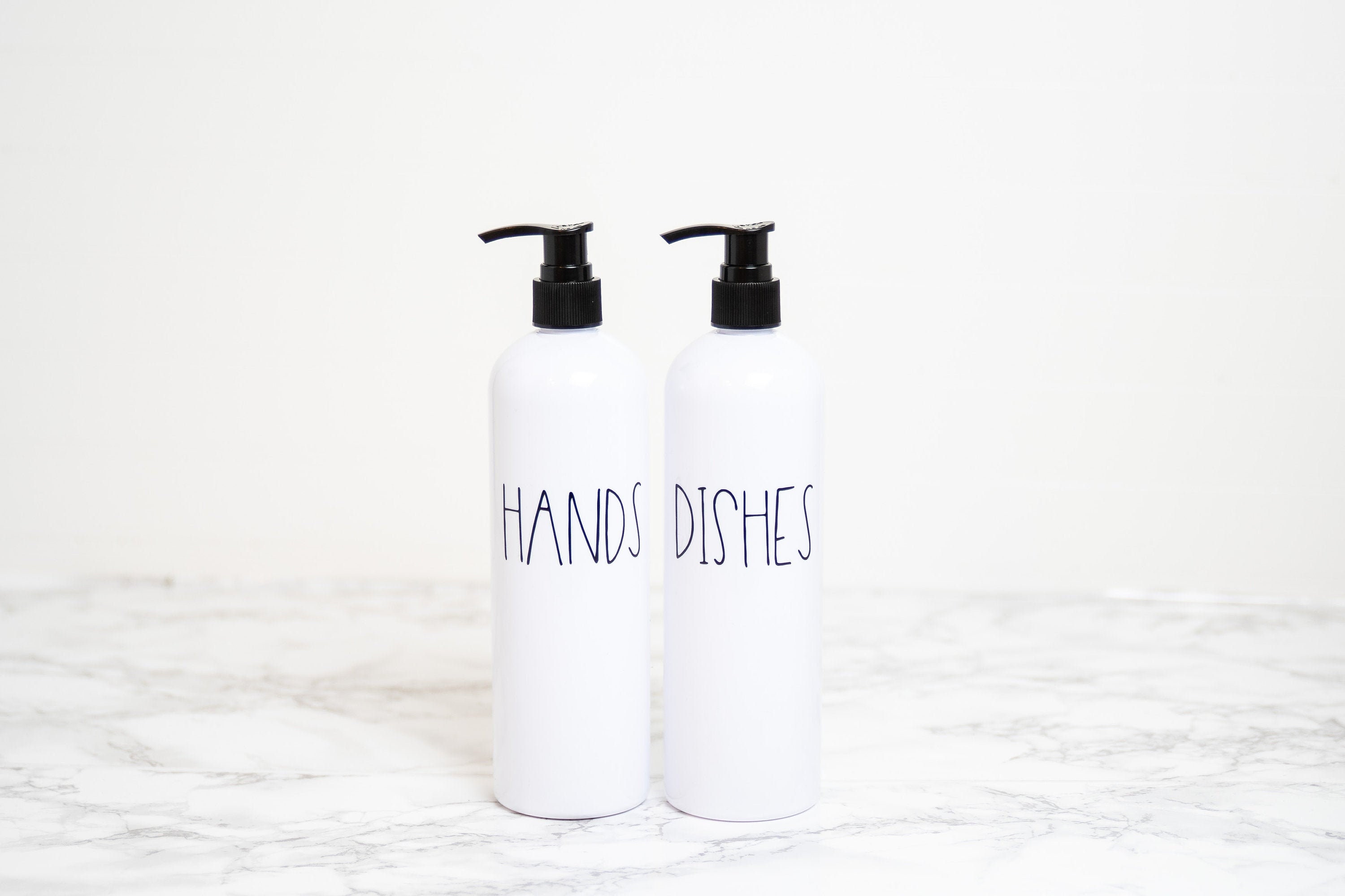 Hands and Dishes Soap Dispenser, White Kitchen Decor Farmhouse, Soap …